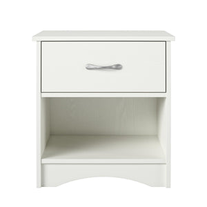 Ameriwood Home Jerry Hill Nightstand with Drawer - Ivory Oak