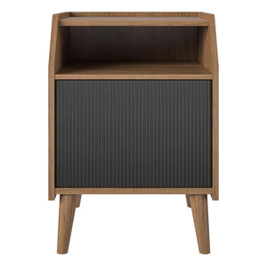 Novogratz Magnolia End Table - Walnut