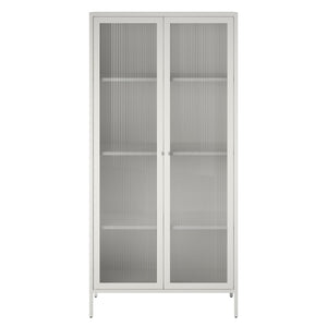 Systembuild Evolution Ashbury Heights Tall 2 Door Metal Storage Cabinet - White