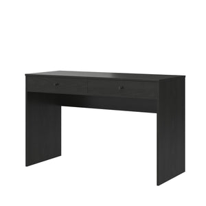 Ameriwood Home The Loft 2 Drawer Desk - Black Oak