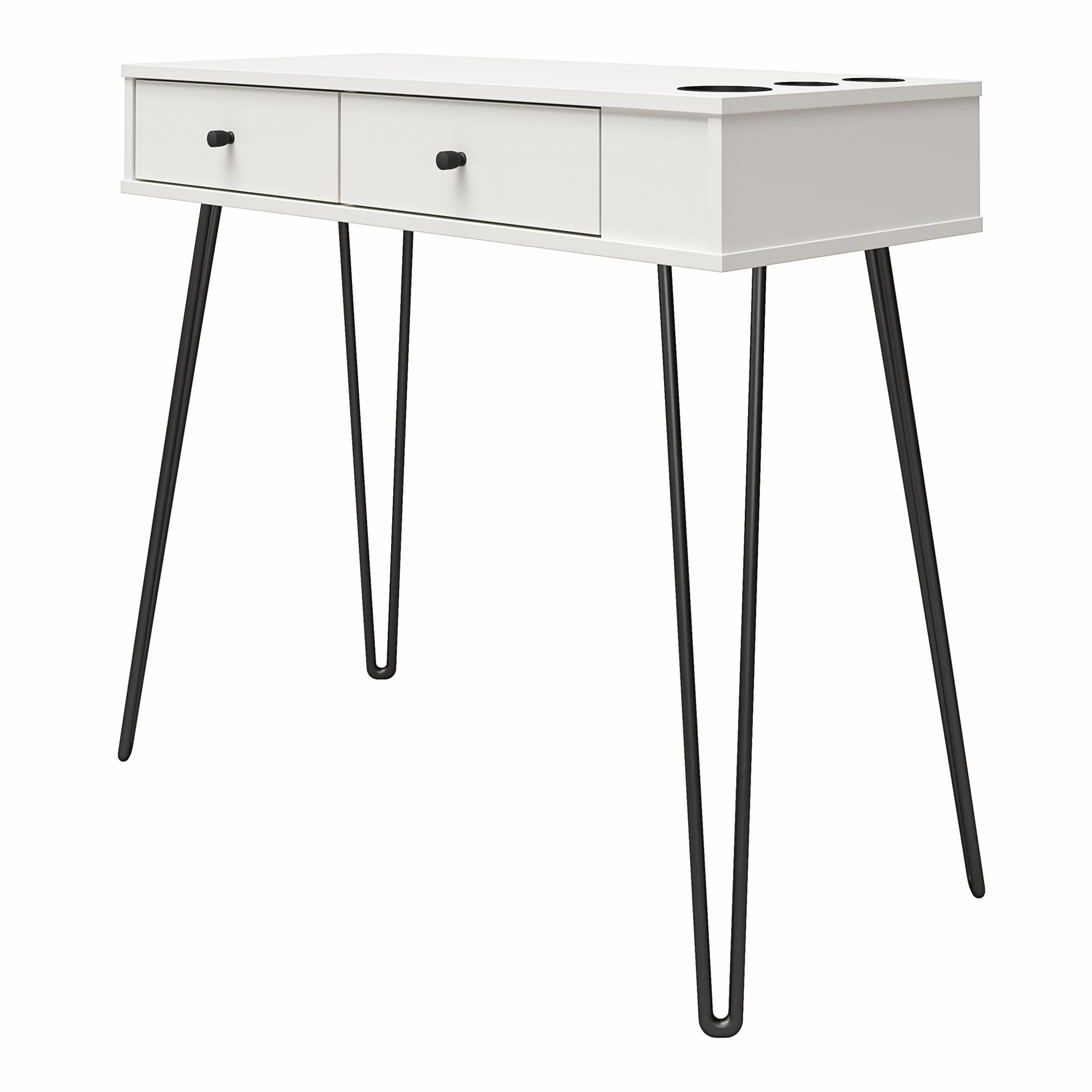 Novogratz Kimberly At Home Vanity with Drawers - White