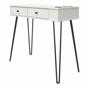 Novogratz Kimberly At Home Vanity with Drawers - White