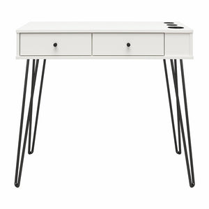 Novogratz Kimberly At Home Vanity with Drawers - White