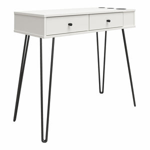 Novogratz Kimberly At Home Vanity with Drawers - White