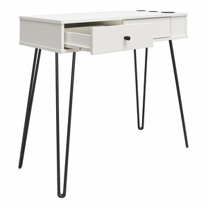 Novogratz Kimberly At Home Vanity with Drawers - White