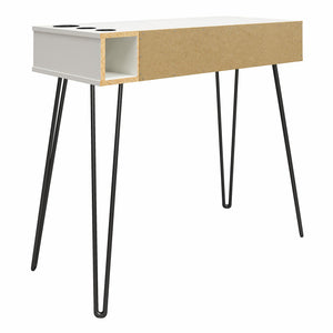 Novogratz Kimberly At Home Vanity with Drawers - White