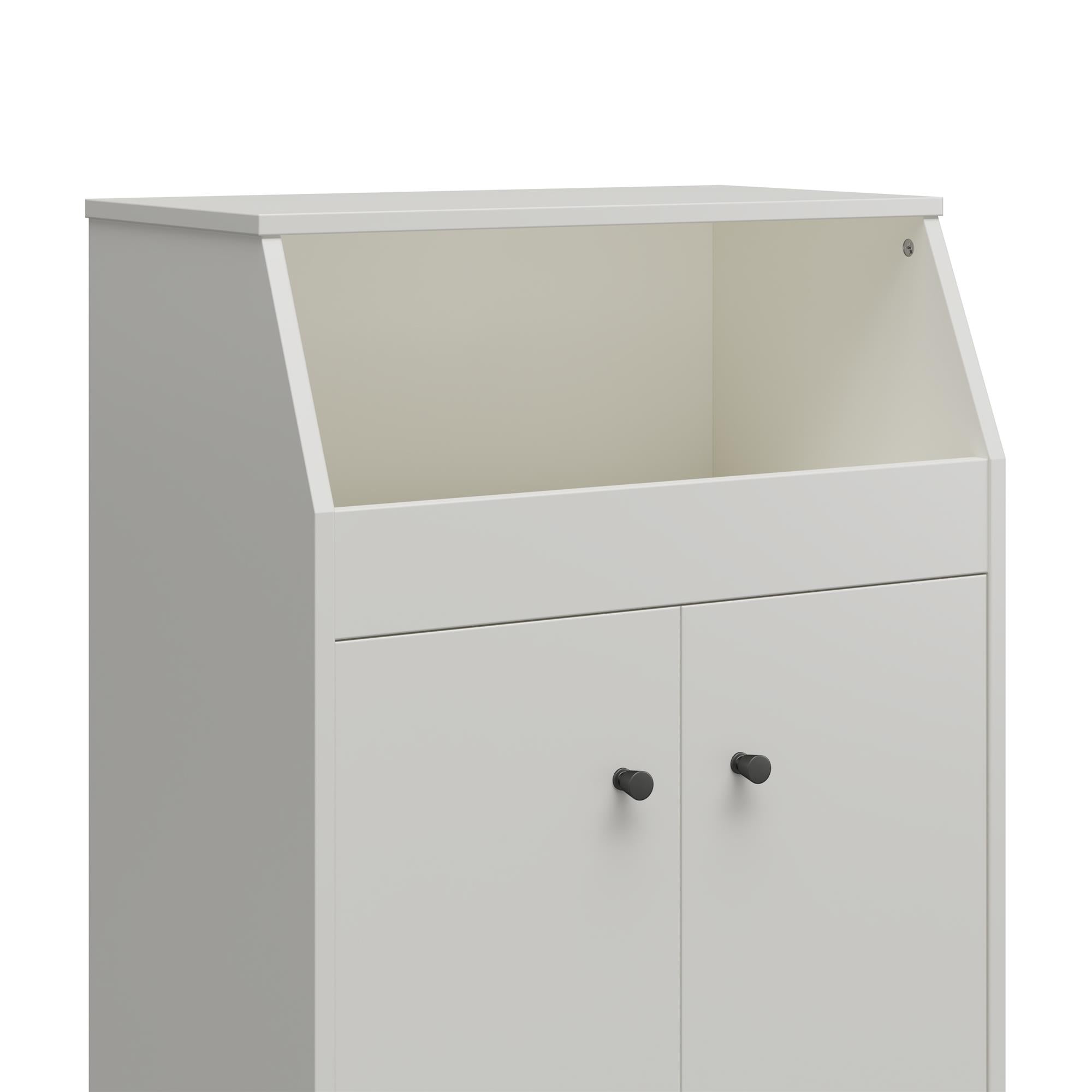 Ameriwood Home The Loft 2 Door Storage Tower - White