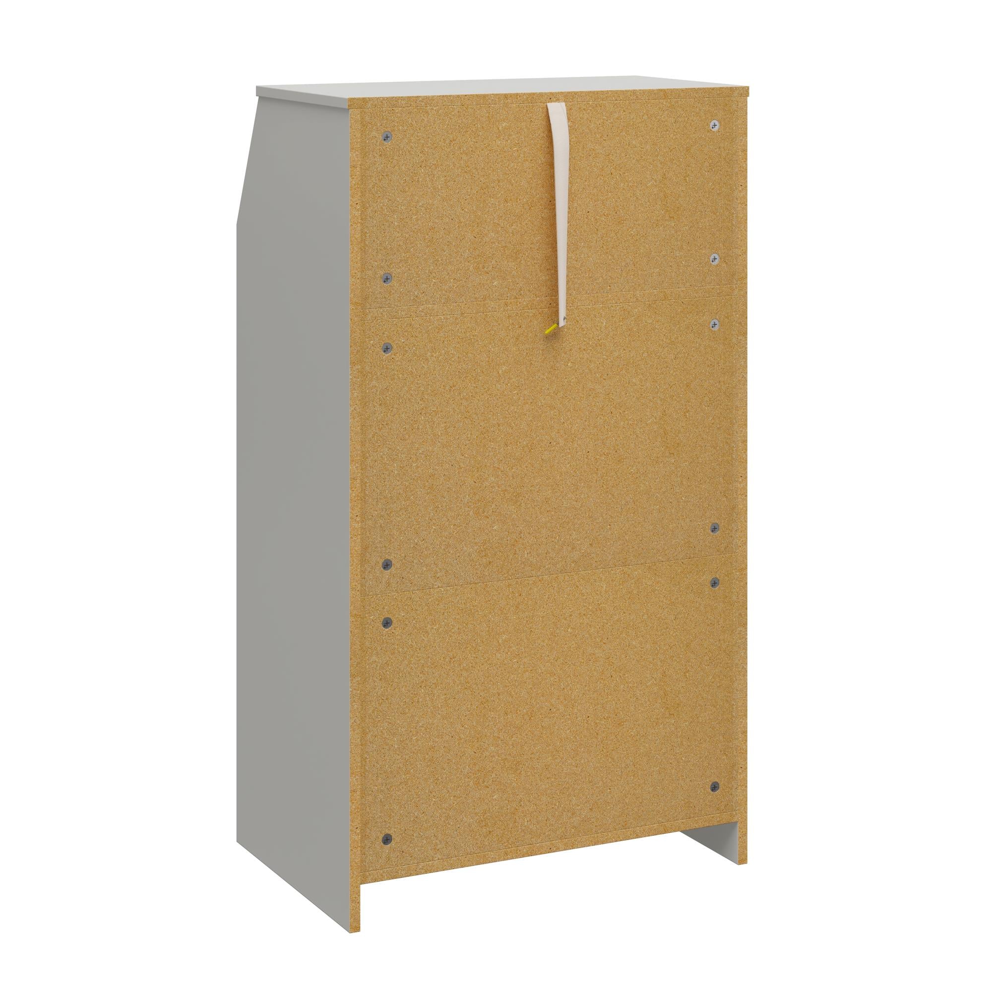 Ameriwood Home The Loft 2 Door Storage Tower - White