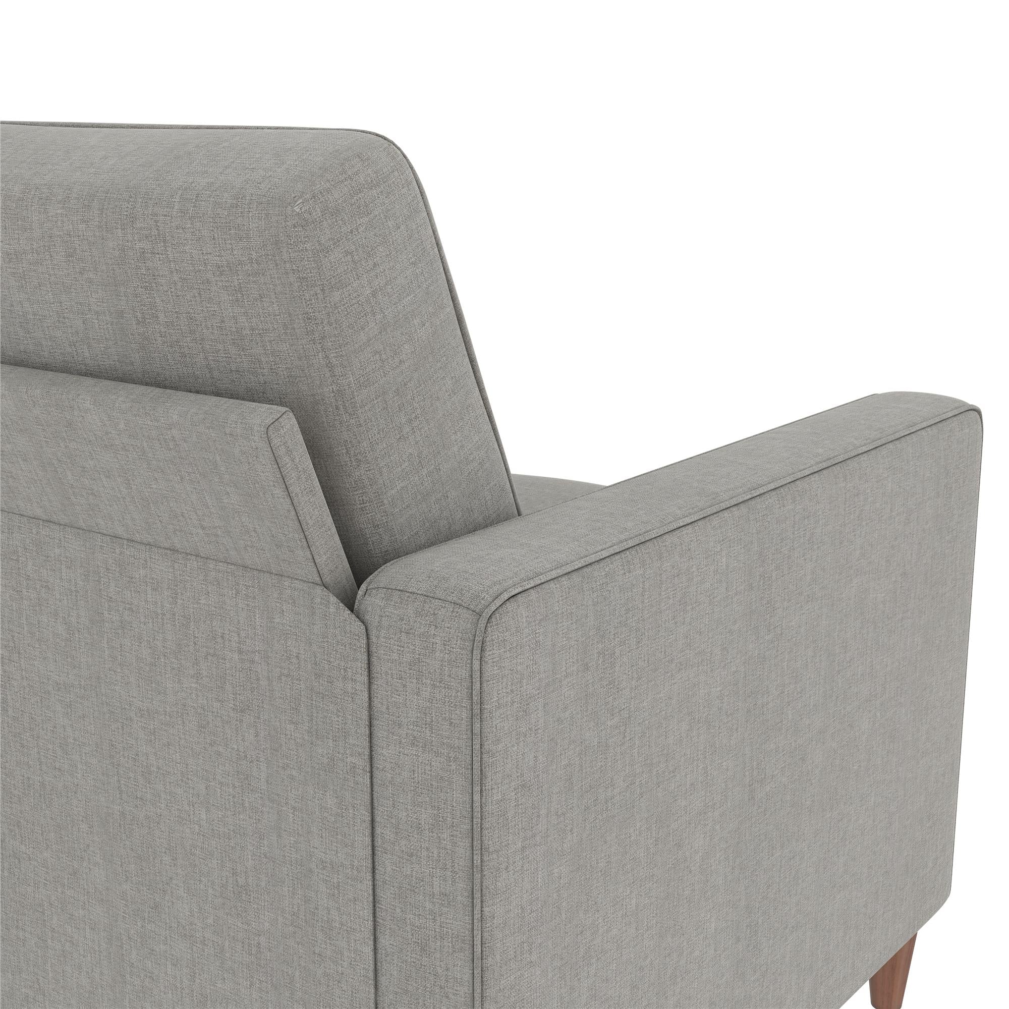 DHP Liah Sectional Sofa - Light Gray
