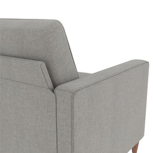 DHP Liah Sectional Sofa - Light Gray