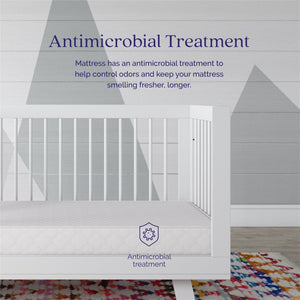 Signature Sleep Sweet Cuddles Crib & Toddler Bed Mattress - White - Crib & Toddler Mattress