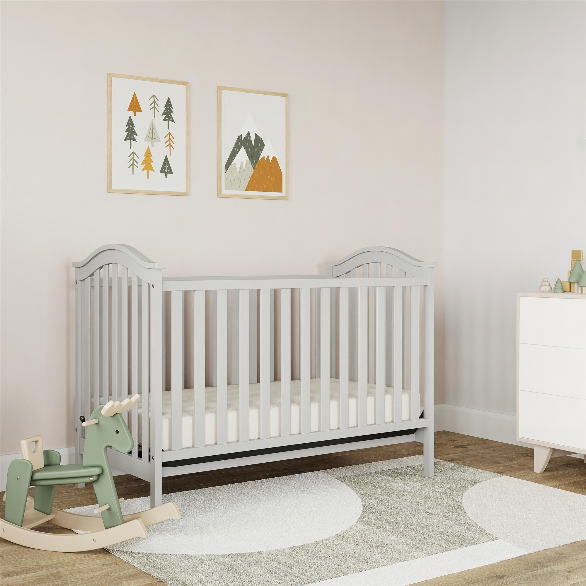 Signature Sleep Sweet Cuddles Crib & Toddler Bed Mattress - White - Crib & Toddler Mattress
