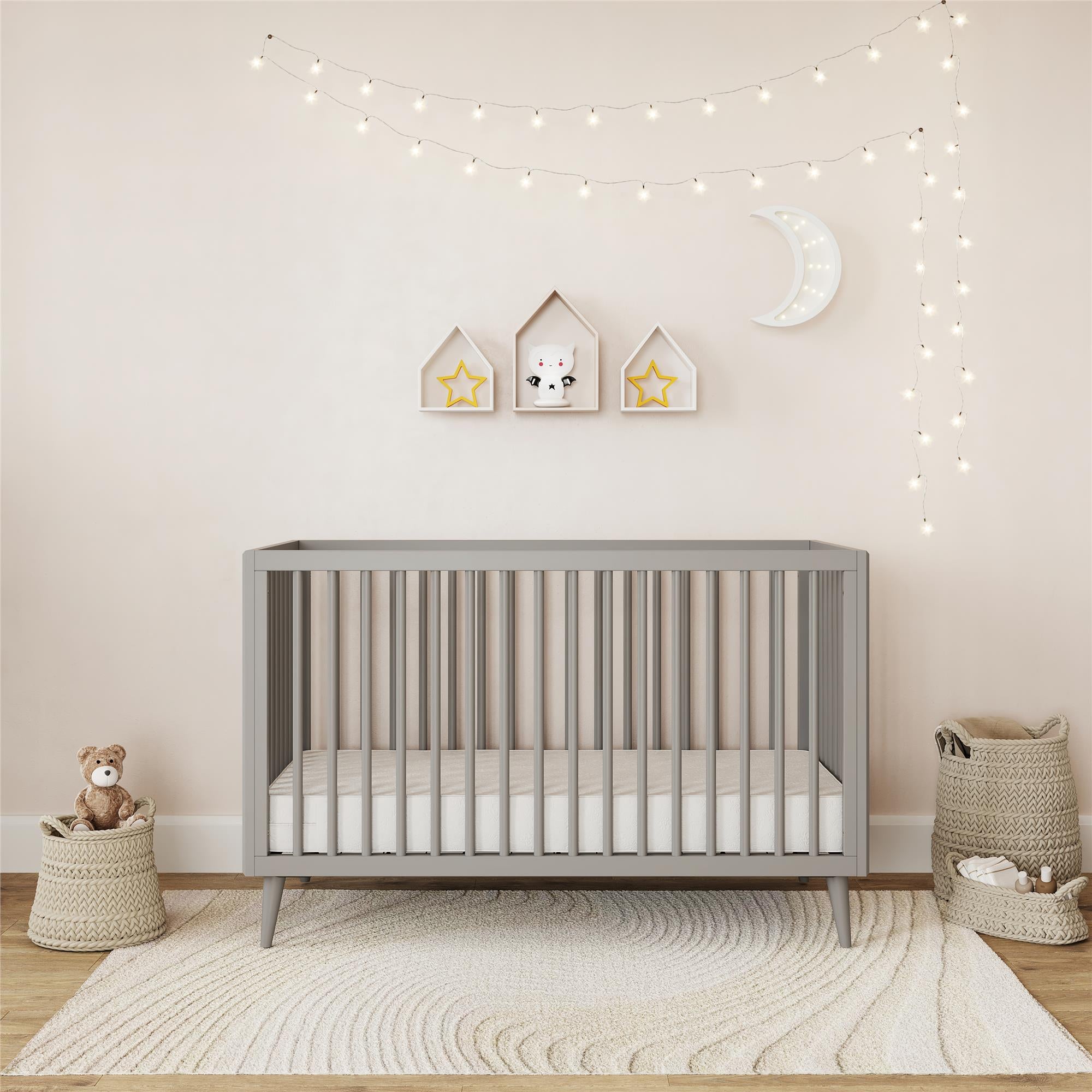 Signature Sleep Sweet Cuddles Crib & Toddler Bed Mattress - White - Crib & Toddler Mattress