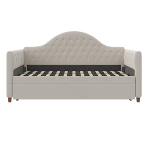 Max & Finn Arden Daybed with Trundle, Twin, Dove Gray - Dove Gray