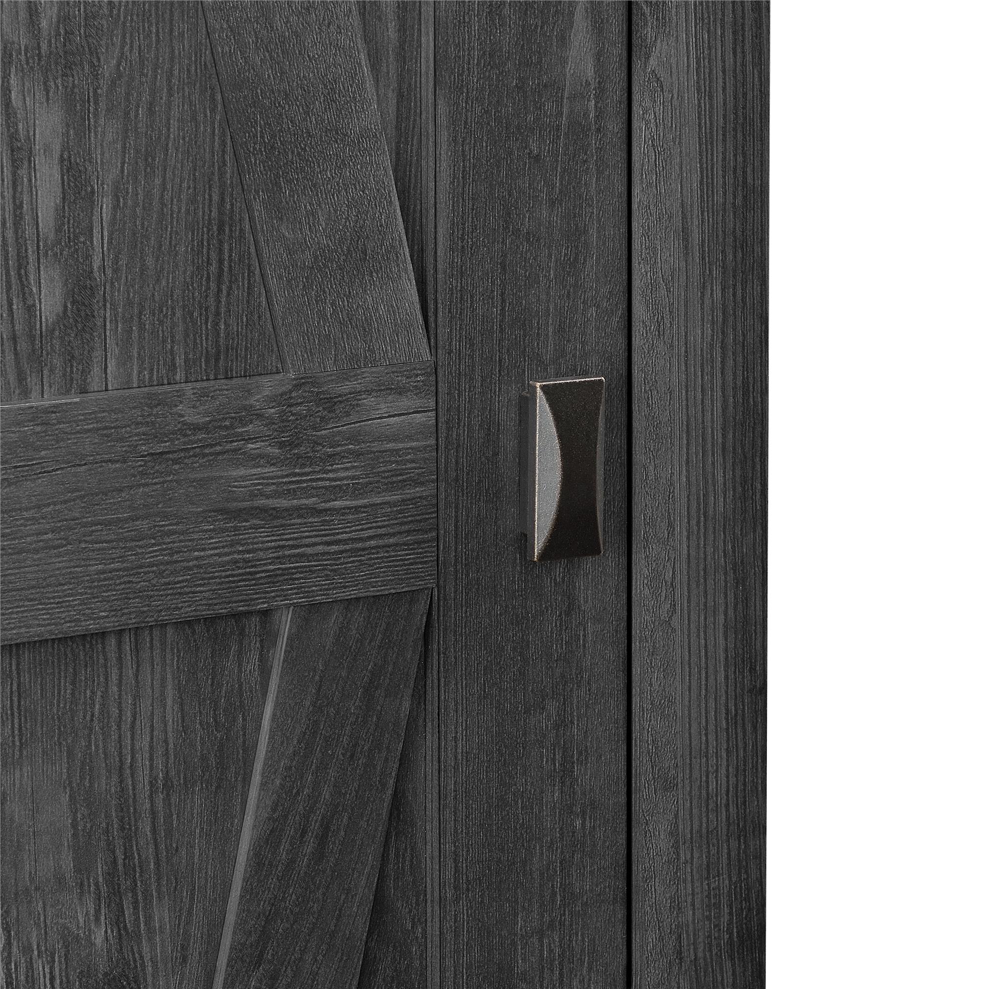 Systembuild Evolution Farmington 31.5" Wide Storage Cabinet - Rustic Gray