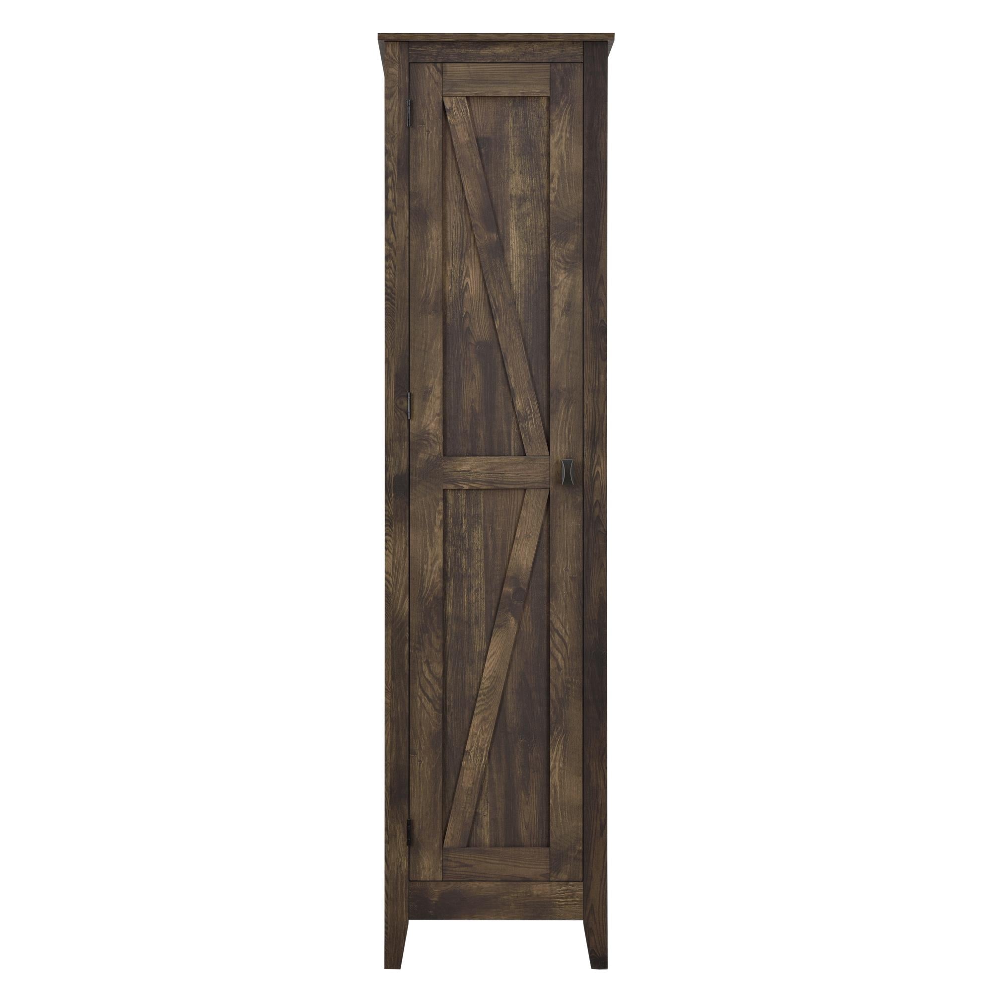 Systembuild Evolution Farmington 18" Wide Storage Cabinet - Heritage Pine