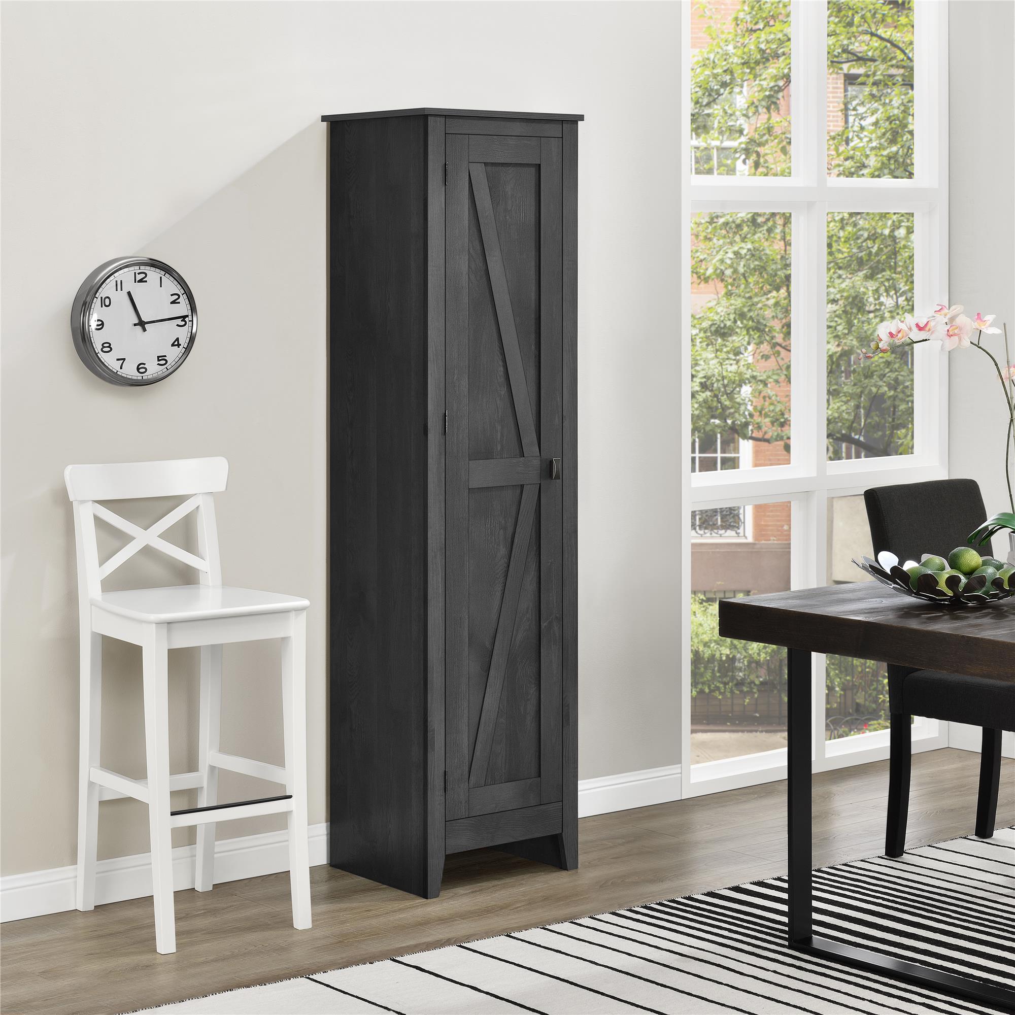Systembuild Evolution Farmington 18" Wide Storage Cabinet - Rustic Gray