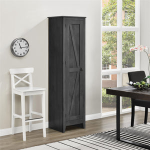 Systembuild Evolution Farmington 18" Wide Storage Cabinet - Rustic Gray