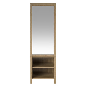 Ameriwood Home Wimberly Wardrobe with Mirror - Natural