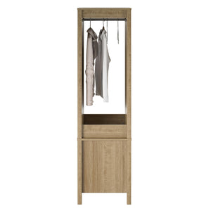 Ameriwood Home Wimberly Wardrobe with Mirror - Natural