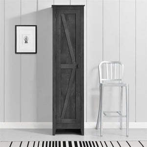 Systembuild Evolution Farmington 18" Wide Storage Cabinet - Rustic Gray