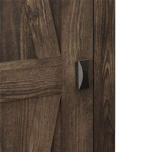 Systembuild Evolution Farmington 30" Wide Storage Cabinet - Rustic