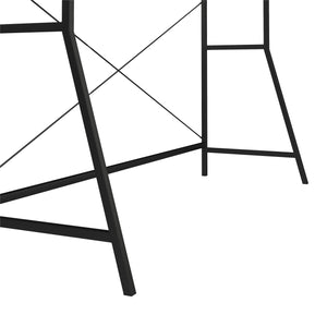 Novogratz Beverly Over-The-Bed Storage for Full and Full XL Beds - Black Oak