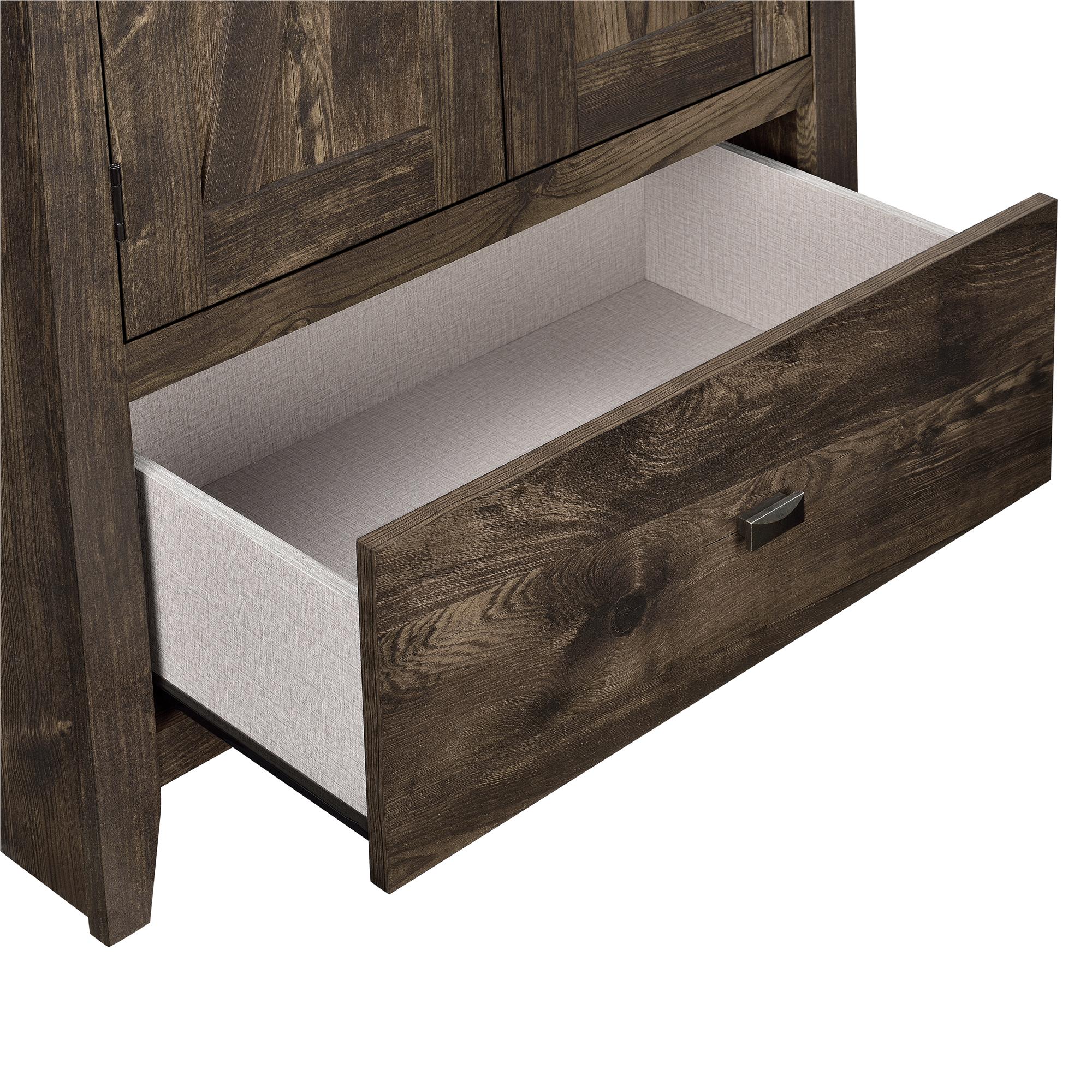 Systembuild Evolution Farmington 30" Wide Storage Cabinet - Rustic