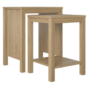 Ameriwood Home Wimberly Nesting Tables, Set of 2 - Natural