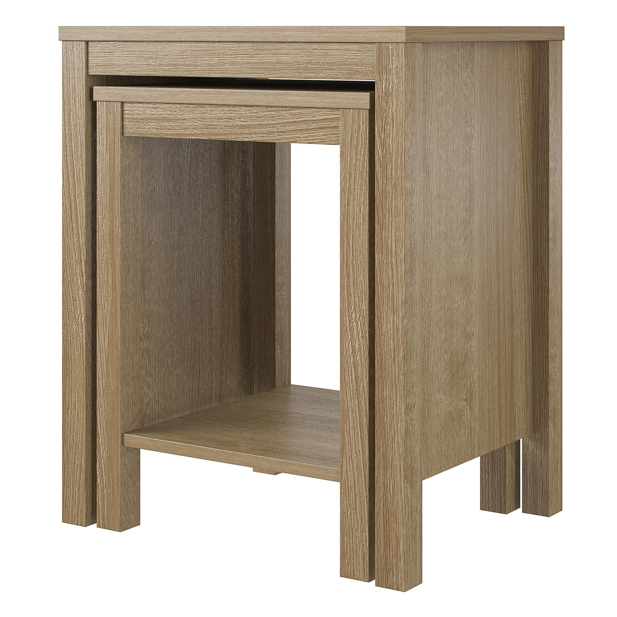 Ameriwood Home Wimberly Nesting Tables, Set of 2 - Natural