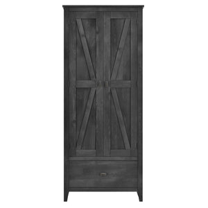 Systembuild Evolution Farmington 30" Wide Storage Cabinet - Rustic Gray