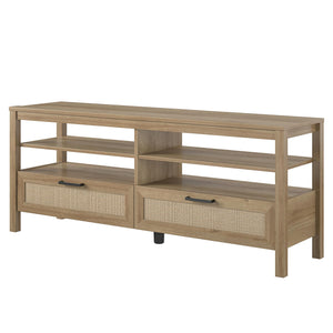Ameriwood Home Wimberly TV Stand for TVs up to 65" - Natural