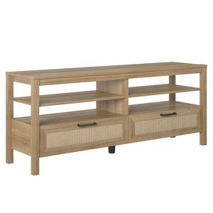 Ameriwood Home Wimberly TV Stand for TVs up to 65" - Natural