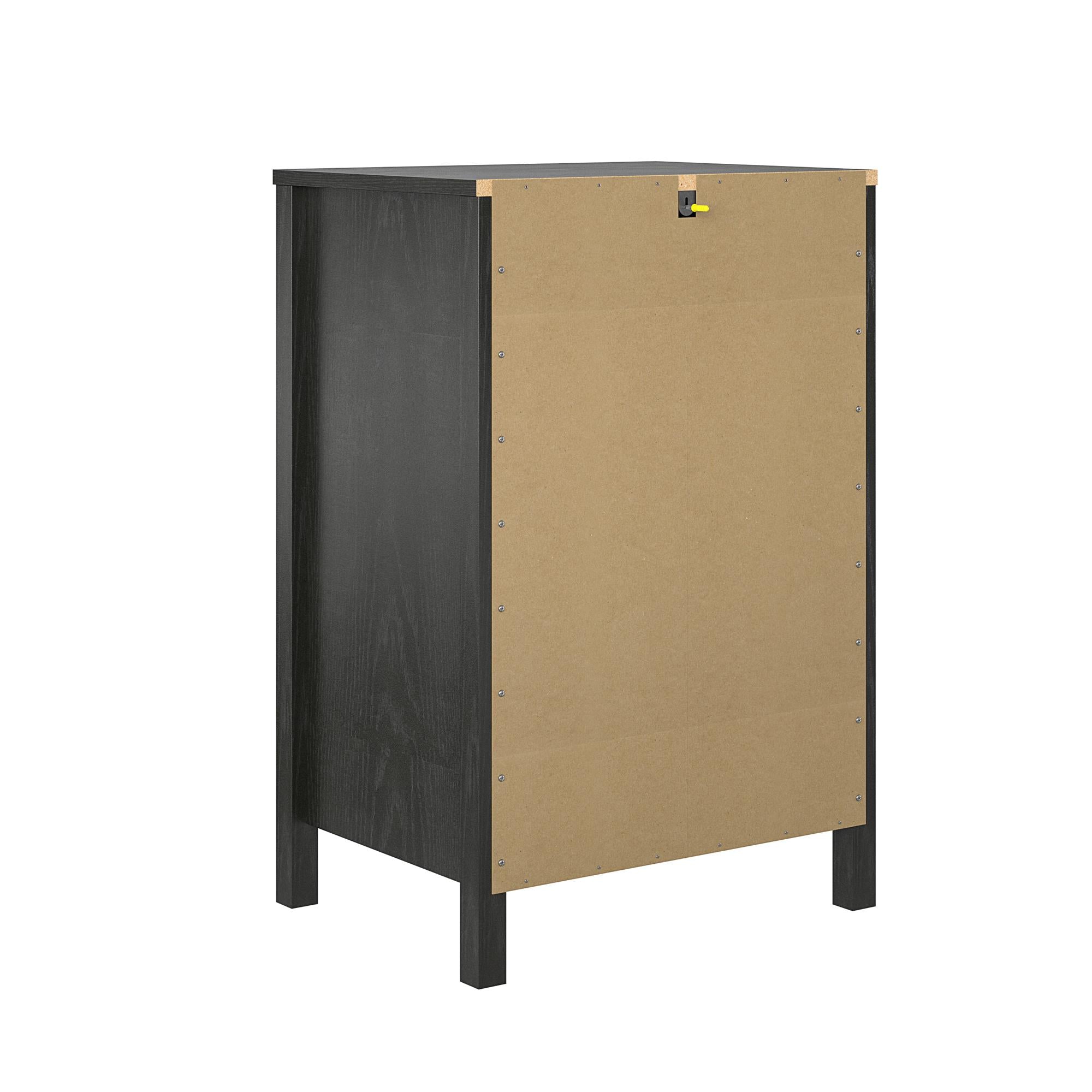 Ameriwood Home Wimberly Bar Cabinet - Black Oak