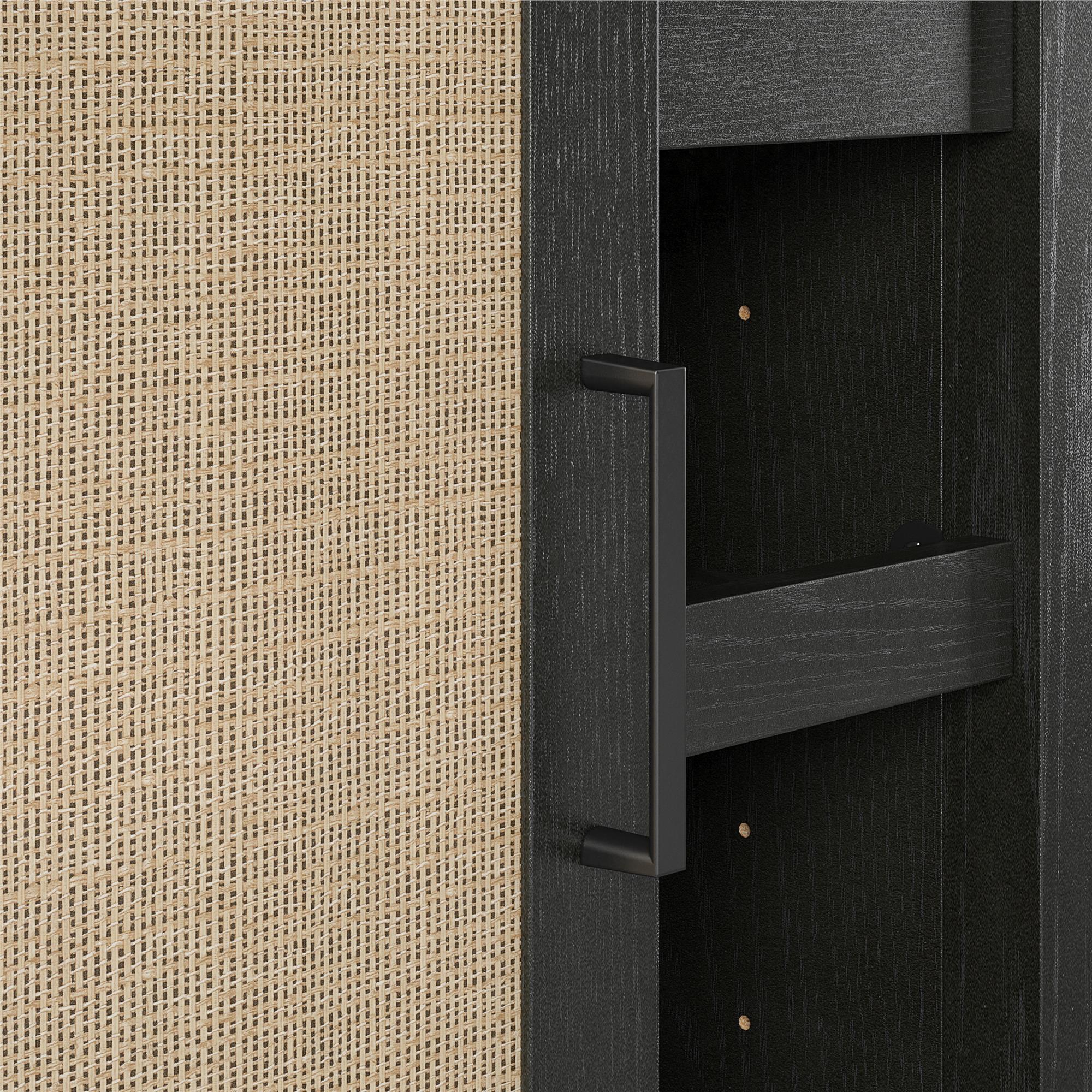 Ameriwood Home Wimberly Bar Cabinet - Black Oak