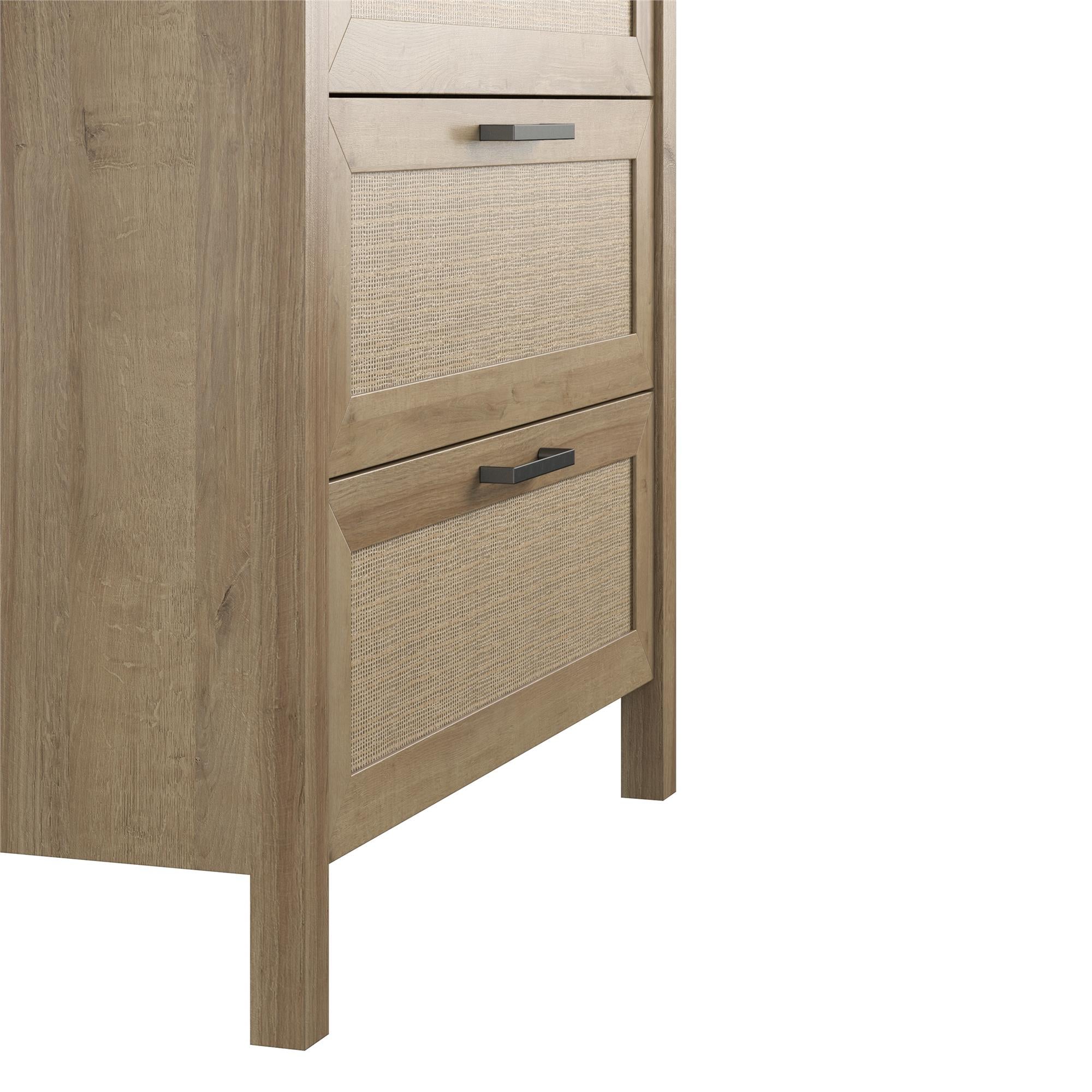 Ameriwood Home Wimberly 5-Drawer Dresser - Natural