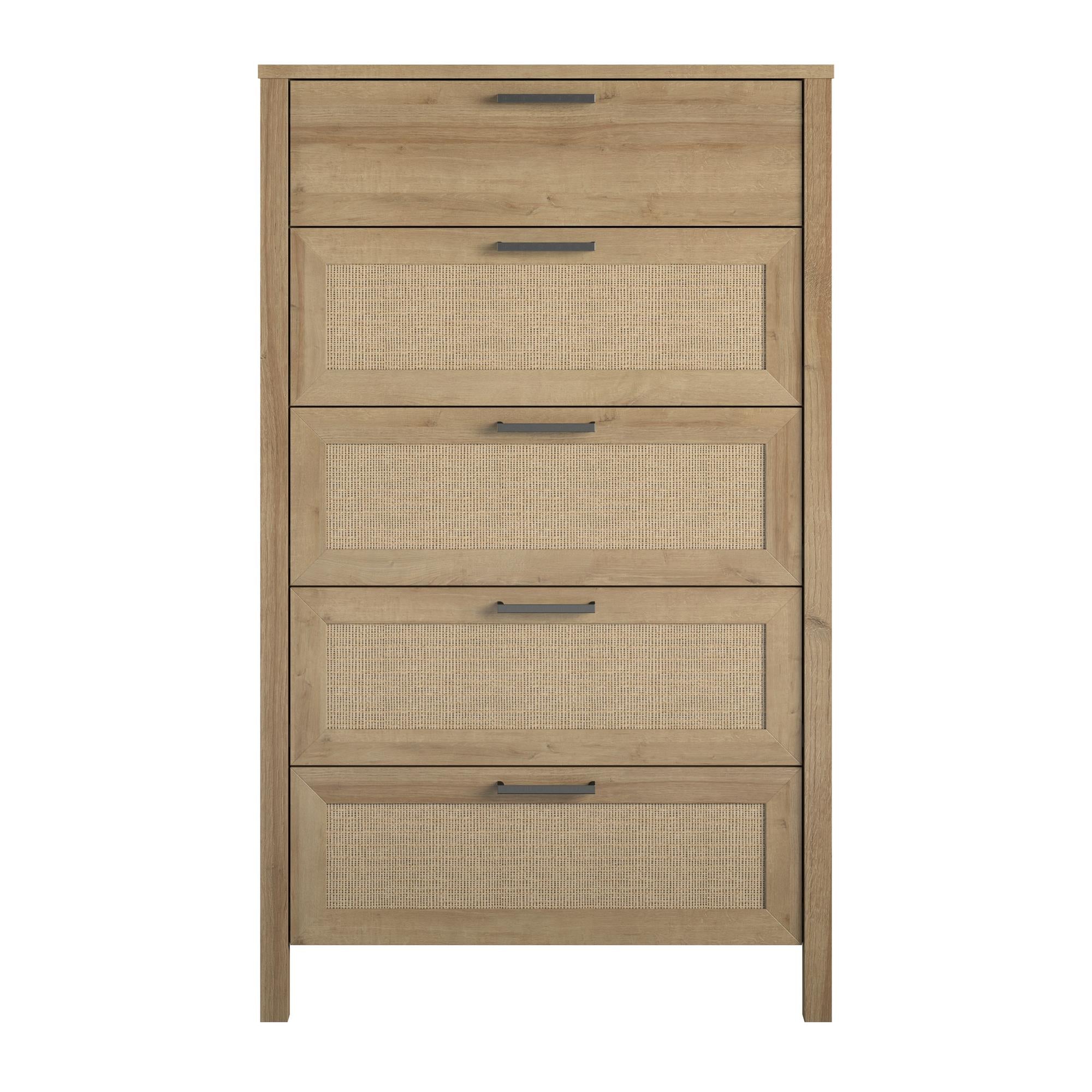 Ameriwood Home Wimberly 5-Drawer Dresser - Natural