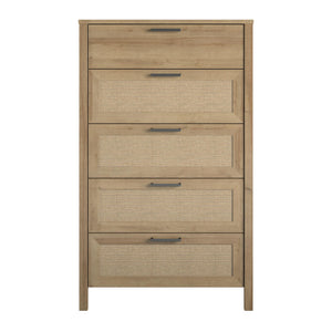 Ameriwood Home Wimberly 5-Drawer Dresser - Natural