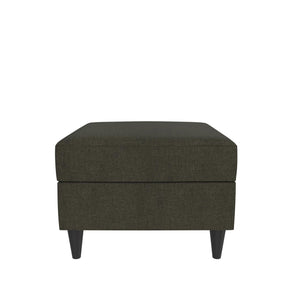 DHP Cooper Ottoman with Storage - Grey Linen