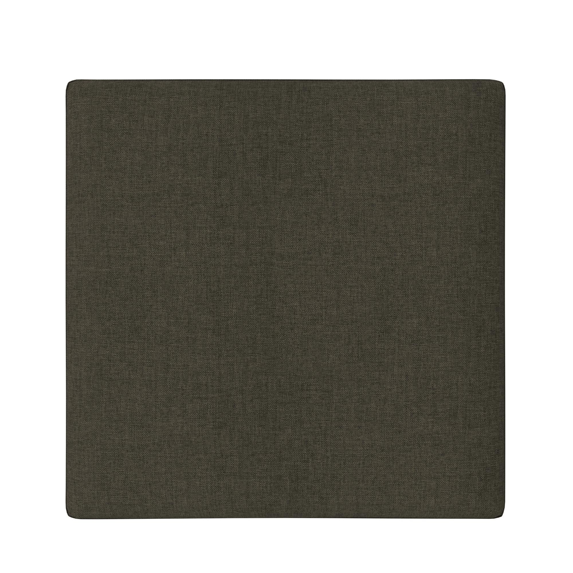 DHP Cooper Ottoman with Storage - Grey Linen