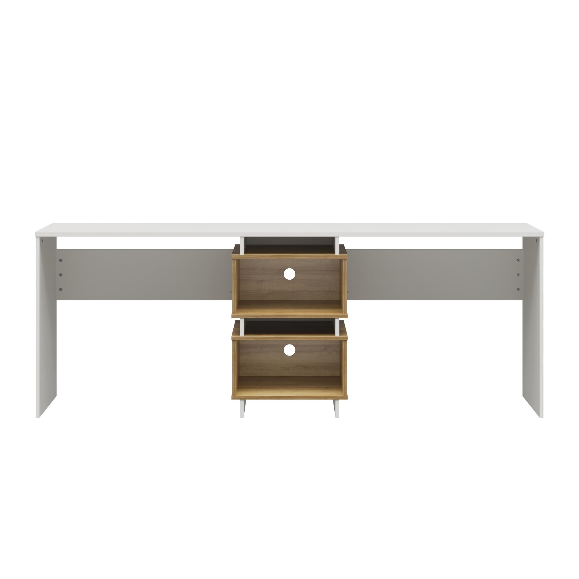 Novogratz Nelson 2 Way Desk - White