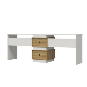 Novogratz Nelson 2 Way Desk - White