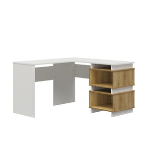Novogratz Nelson 2 Way Desk - White
