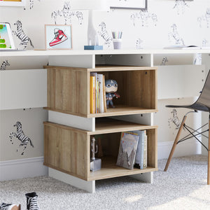 Novogratz Nelson 2 Way Desk - White