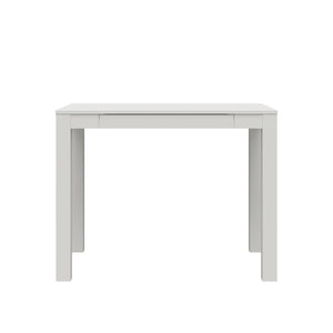 Ameriwood Home Parsons Computer Desk with Drawer - White