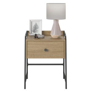 Novogratz Bushwick Nightstand with Drawer - Natural
