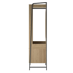 Novogratz Bushwick Wardrobe - Natural
