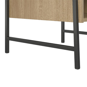 Novogratz Bushwick Wardrobe - Natural