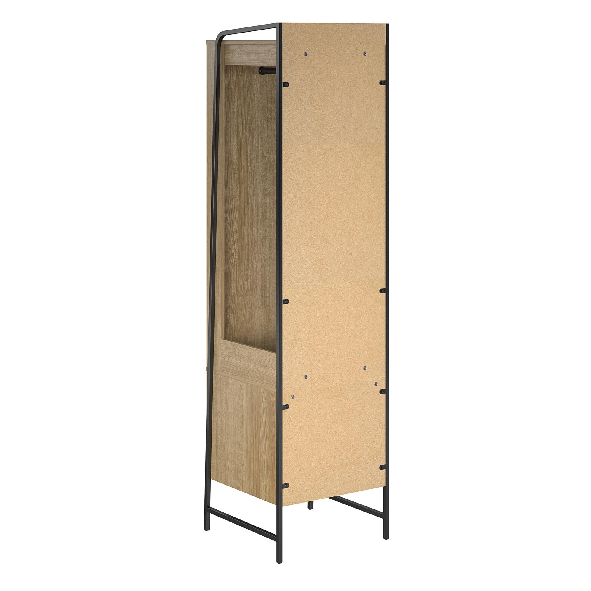 Novogratz Bushwick Wardrobe - Natural