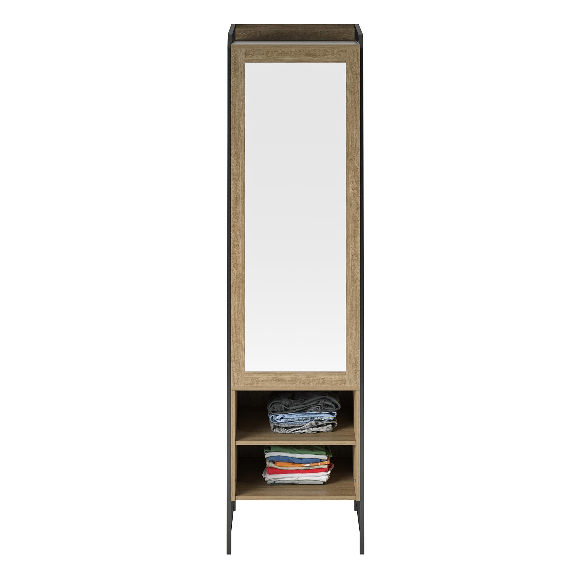Novogratz Bushwick Wardrobe - Natural
